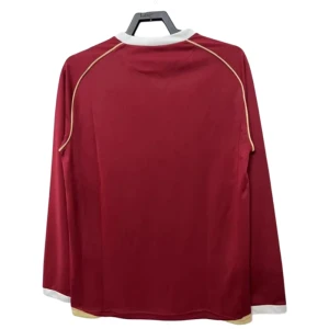Koszulka Manchester United Retro 2006-07 Domowa Męska Długi Rękaw