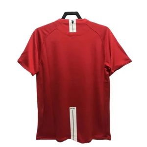 Koszulka Manchester United Retro 2007-08 Domowa Męska