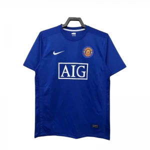 Koszulka Manchester United Retro 2007-08 Wyjazdowa Męska