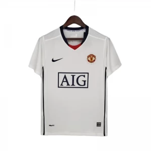 Koszulka Manchester United Retro 2008-09 Wyjazdowa Męska