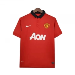 Koszulka Manchester United Retro 2013-14 Domowa Męska