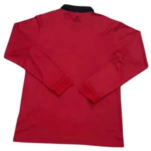 Koszulka Manchester United Retro 2013-14 Domowa Męska Długi Rękaw