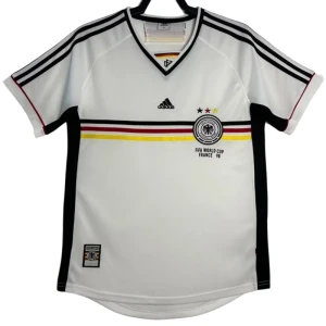 Koszulka Niemcy Retro 1998 Domowa Męska