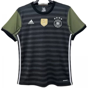 Koszulka Niemcy Retro 2016 Wyjazdowa Męska