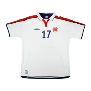 Koszulka Norwegia 2002 Wyjazdowa