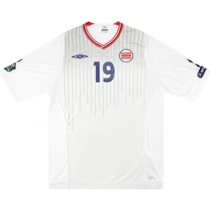 Koszulka Norwegia 2009 Wyjazdowa