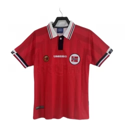 Koszulka Norwegia Retro 1998 Domowa Męska