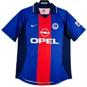 Koszulka Paris Saint-Germain PSG Retro 2000-01 Domowa Męska