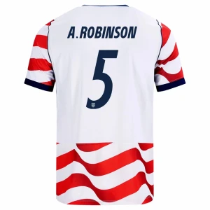 Koszulka Piłkarska A. Robinson #5 USA Mistrzostwa Świata 2026 Domowa Męska