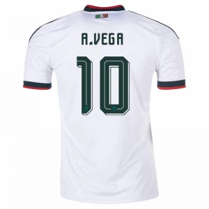 Koszulka Piłkarska A. Vega #10 Meksyk Mistrzostwa Świata 2026 Wyjazdowa Męska