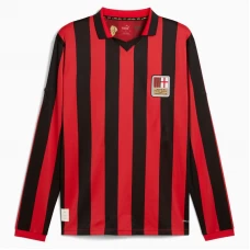 Koszulka Piłkarska AC Milan 2024-25 125th Anniversary Domowa Męska Długi Rękaw