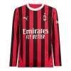 Koszulka Piłkarska AC Milan Christian Pulisic #11 2024-25 Domowa Męska Długi Rękaw