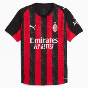 Koszulka Piłkarska AC Milan 2025-26 Domowa Męska