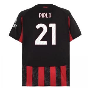 Koszulka Piłkarska AC Milan Andrea Pirlo #21 2025-26 Domowa Męska
