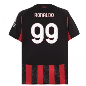 Koszulka Piłkarska AC Milan Cristiano Ronaldo #99 2025-26 Domowa Męska
