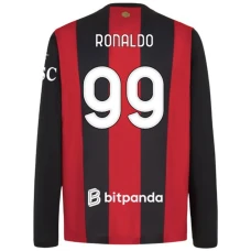 Koszulka Piłkarska AC Milan Cristiano Ronaldo #99 2026-27 Domowa Męska Długi Rękaw