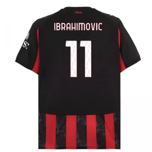 Koszulka Piłkarska AC Milan Ibrahimovic #11 2025-26 Domowa Męska