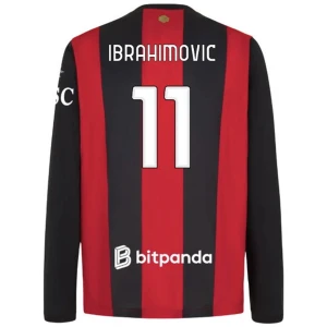 Koszulka Piłkarska AC Milan Ibrahimovic #11 2026-27 Domowa Męska Długi Rękaw