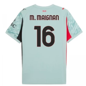 Koszulka Piłkarska AC Milan M. Maignan #16 2025-26 Bramkarska Domowa Męska