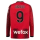 Koszulka Piłkarska AC Milan Olivier Giroud #9 2023-24 Domowa Męska Długi Rękaw