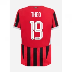 Koszulka Piłkarska AC Milan Theo Hernández #19 2024-25 UCL Domowa Męska