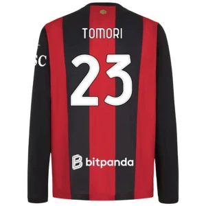 Koszulka Piłkarska AC Milan Tomori #23 2026-27 Domowa Męska Długi Rękaw