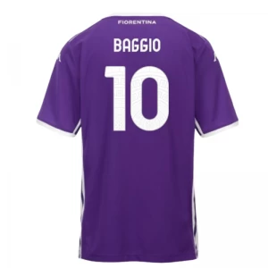 Koszulka Piłkarska ACF Fiorentina Baggio #10 2025-26 Domowa Męska