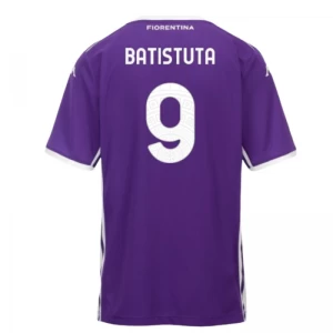Koszulka Piłkarska ACF Fiorentina Batistuta #9 2025-26 Domowa Męska