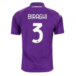 Koszulka Piłkarska ACF Fiorentina Biraghi #3 2024-25 Domowa Męska