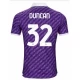 Koszulka Piłkarska ACF Fiorentina Duncan #32 2023-24 Domowa Męska