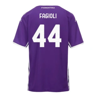 Koszulka Piłkarska ACF Fiorentina Fagioli #44 2025-26 Domowa Męska