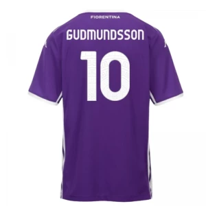 Koszulka Piłkarska ACF Fiorentina Gudmundsson #10 2025-26 Domowa Męska