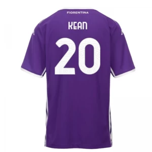 Koszulka Piłkarska ACF Fiorentina Kean #20 2025-26 Domowa Męska