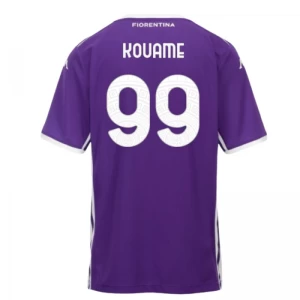 Koszulka Piłkarska ACF Fiorentina Kouame #99 2025-26 Domowa Męska