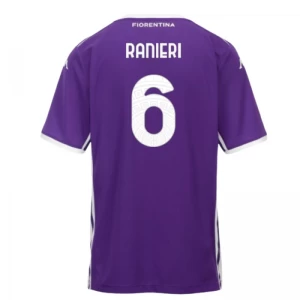 Koszulka Piłkarska ACF Fiorentina Ranieri #6 2025-26 Domowa Męska