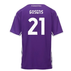 Koszulka Piłkarska ACF Fiorentina Robin Gosens #21 2025-26 Domowa Męska