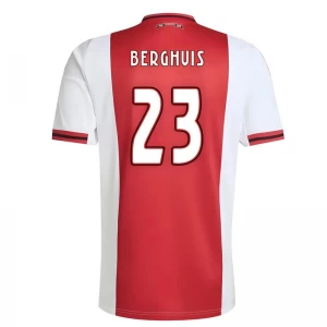 Koszulka Piłkarska AFC Ajax Amsterdam Berghuis #23 2025-26 Domowa Męska