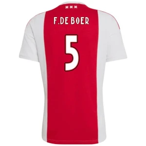Koszulka Piłkarska AFC Ajax Amsterdam F. De Boer #5 2026-27 Domowa Męska