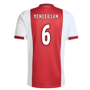 Koszulka Piłkarska AFC Ajax Amsterdam Henderson #6 2025-26 Domowa Męska