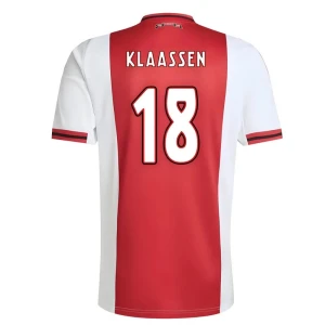 Koszulka Piłkarska AFC Ajax Amsterdam Klaassen #18 2025-26 Domowa Męska