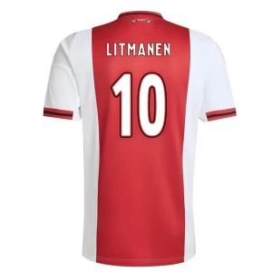 Koszulka Piłkarska AFC Ajax Amsterdam Litmanen #10 2025-26 Domowa Męska
