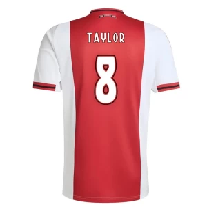 Koszulka Piłkarska AFC Ajax Amsterdam Taylor #8 2025-26 Domowa Męska