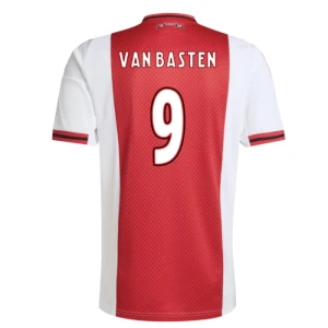 Koszulka Piłkarska AFC Ajax Amsterdam Van Basten #9 2025-26 Domowa Męska