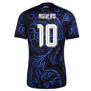 Koszulka Piłkarska Aguero #10 Argentyna Mistrzostwa Świata 2026 Wyjazdowa Męska