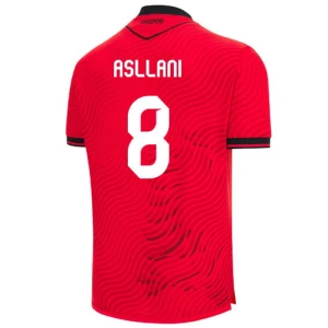 Koszulka Piłkarska Albania Asllani #8 2026 Domowa Męska