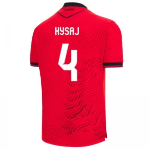 Koszulka Piłkarska Albania Hysaj #4 2026 Domowa Męska