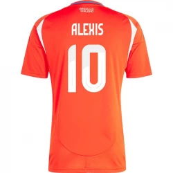 Koszulka Piłkarska Alexis Sánchez #10 Chile Copa America 2024 Domowa Męska