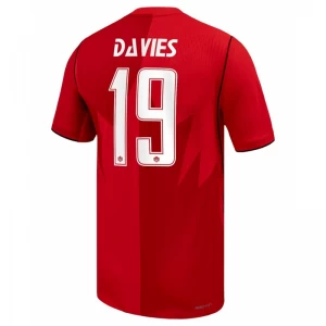 Koszulka Piłkarska Alphonso Davies #19 Kanada Mistrzostwa Świata 2026 Domowa Męska