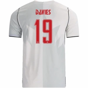 Koszulka Piłkarska Alphonso Davies #19 Kanada Mistrzostwa Świata 2026 Trzecia Męska