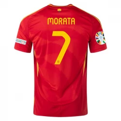 Koszulka Piłkarska Alvaro Morata #7 Hiszpania Mistrzostwa Europy 2024 Domowa Męska